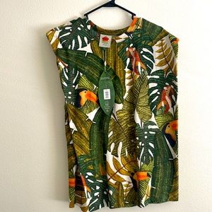 FARM Rio Paradise Forest Tshirt, Size XL